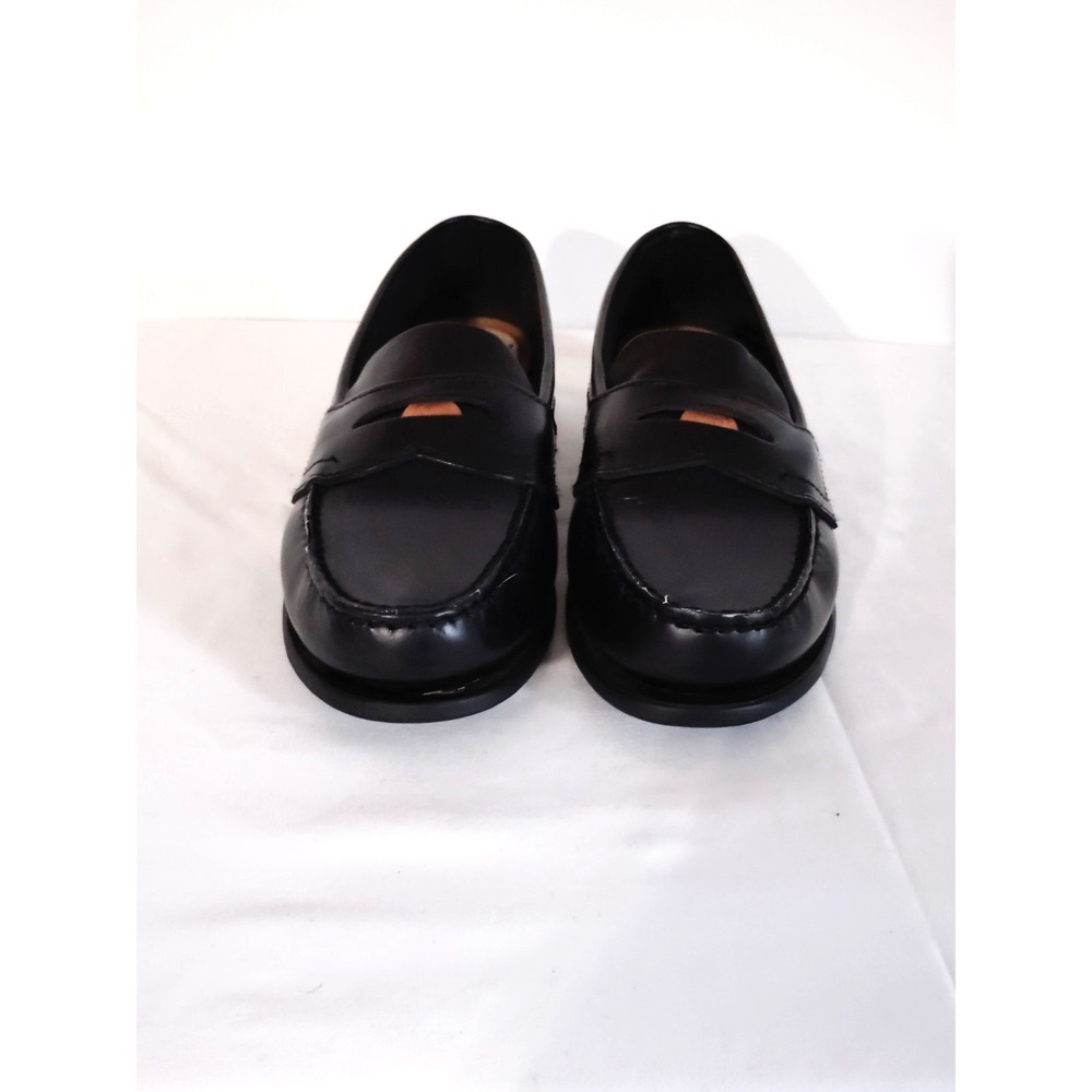 Eastland Women's 7.5 M Black Leather Classic Penny Loafers Slip‑On Dress Casual - Picture 8 of 16